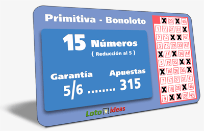 15 números en reducción al 5 por 315 apuestas 15 números en reducción al 5 por 315 apuestas
